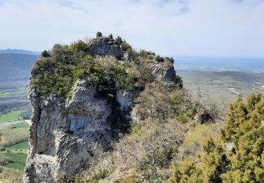 Tocht Stappen Saou - Saou  Rochecolombe 14km - Photo