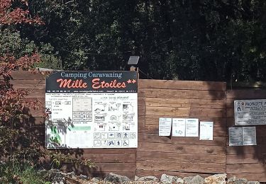 Percorso Marcia Labastide-de-Virac - Les gorges par 1000 étoiles  - Photo