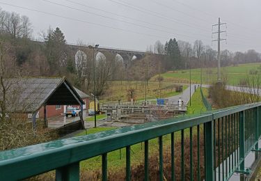 Randonnée Marche Butgenbach - Viaduc et barrage lac Butenbach et la Warche - Photo