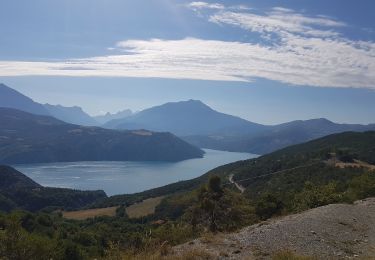 Percorso Bicicletta elettrica Chorges - le tour du lac de Serre Ponçon - Photo