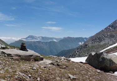 Tour Wandern Abriès-Ristolas - Col d'urine - Photo