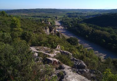 Trail Walking Sainte-Anastasie - Russan Pont St Nicolas - Photo