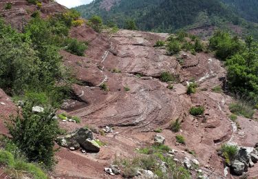 Trail Walking Guillaumes - circuit Guillaumes à Villetalle Amen et clue d'Amen - Photo