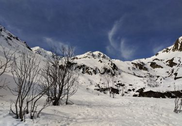 Percorso Sci alpinismo Beaufort - Anticime de la pointe de la grande journée, montée couloir du grepets  - Photo