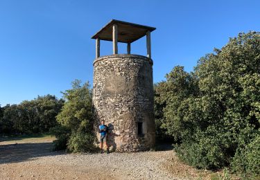 Randonnée Marche Nîmes - POULX Boucle du Mas de Font Froide Nord Marguerittes Mas de Cabrières - Photo