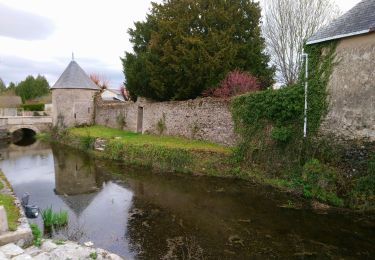 Tocht Stappen Savigné-sur-Lathan - Savigné-sur-Lathan - GRP Castelvalérie Cléré-les-Pins PR - 21.4km 125m 4h40 (25mn) - 2023 04 02 - Photo