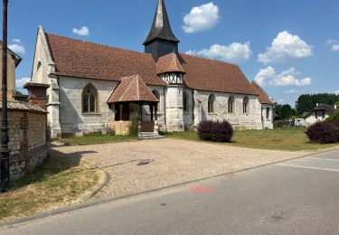 Tocht Wegfiets Pinterville - Pinterville aller retour  - Photo