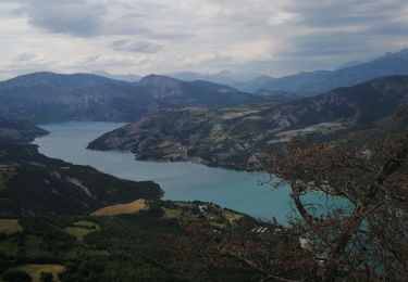 Trail Walking Ubaye-Serre-Ponçon - Le canal de pisse fort vauban - Photo