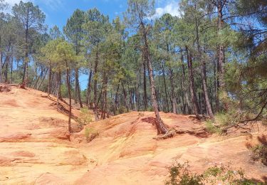 Trail Walking Mormoiron - Mormoiron: Carrierres D'Ocres 13km. - Photo