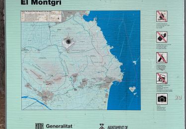 Tocht Hybride fiets l'Escala - Montgo retour Escala par Punta mila - Photo