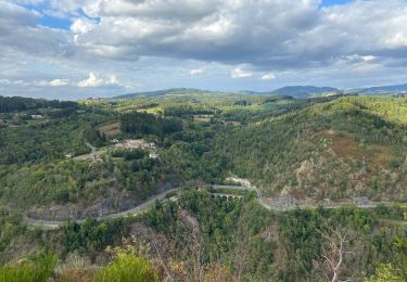 Tour Wandern Thiers - Le plateau de la Margeride - Photo