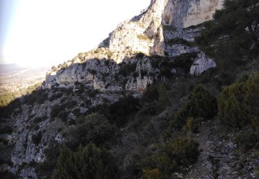 Excursión Senderismo Taillades - 2021-02-11 Les Taillades rocher de Baude  - Photo