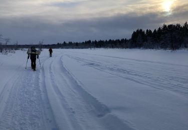 Excursión Raquetas de nieve  - Idivuoma par les lacs gelés - Photo