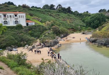 Tour Wandern Bangor - Kervarijon-plage d Herlin-Locmaria - Photo