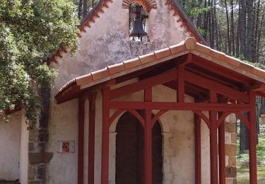 Tocht Hybride fiets Soustons - chapelle st Laurent de Maa - Photo