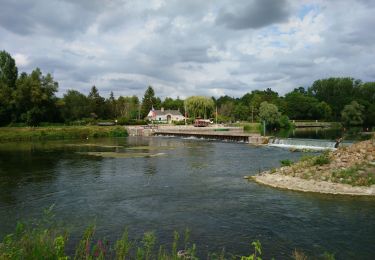 Trail Walking Civray-de-Touraine - Civray-de-Touraine - boucle Thoré de 12.6km et boucle Civray de 6km - 18.6km 190m 4h25 - 2023 08 16 - Photo