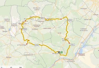 Excursión Bici de carretera Mirabeau - Mirabeau La Tour La Bastide Beaumont Mirabeau D+760m - Photo