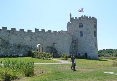 Percorso A piedi Condette - Wikiloc - Chateau d'Hardelot - Photo