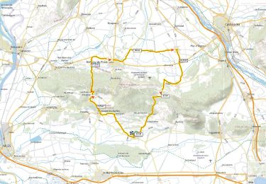 Trail Road bike  - Mouries Les Baux Eygalières D+580m - Photo