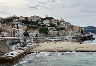 Tour Wandern Marseille - Marseille Endoume-Corniche-Prado - Photo