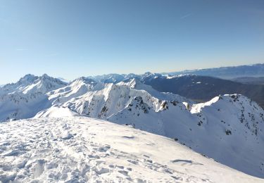 Tour Skiwanderen La Léchère - combe Bronsin  - Photo