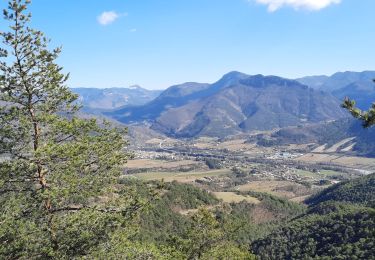 Tocht Stappen Mirabel-et-Blacons - Mirabel et Balcons de la Drôme 16 km - Photo