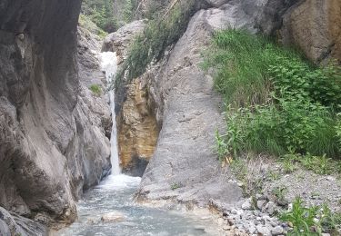 Randonnée Marche Le Lauzet-Ubaye - Petit et Grand Ferrant par Champ Contier - Photo