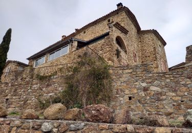 Randonnée Marche Saint-Sébastien-d'Aigrefeuille - Panoramique des cevennes  - Photo