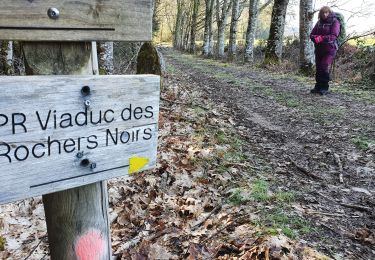 Randonnée Marche Lapleau - viaduc rochers noirs - Photo