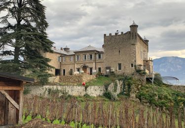 Tocht Stappen Bourdeau - Bourde au - Photo