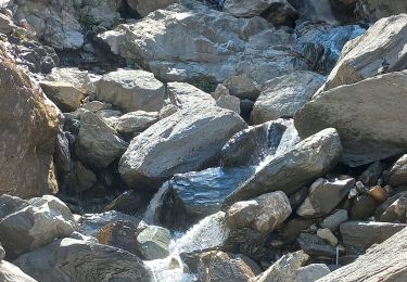 Randonnée Marche La Chapelle-en-Valgaudémar - cascade de la buffe par les gorges de l'oulle au départ de la Chapelle en Vg - Photo