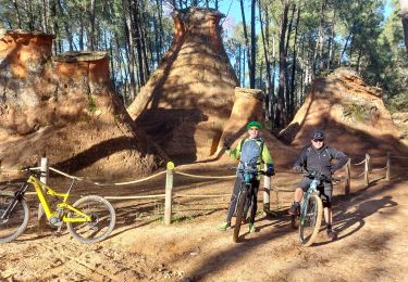 Trail Mountain bike Mormoiron - The best after Christmas - Photo