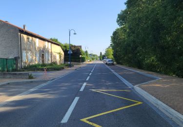 Tocht Wegfiets Saulny - semécourt  euromoselle  - Photo