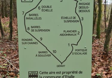 Tocht Stappen Étalle - Parcours santé Etalle  - Photo