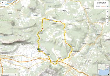 Tour Rennrad Pourrières - Rians Seillons D+840m depuis Pourrières - Photo
