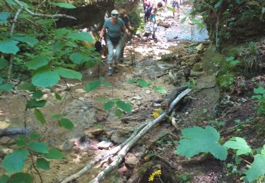 Tocht Stappen Ornans - Cascades de la Peusse, Baume Bourla - Photo