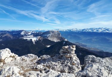 Tour Wandern Sarcenas - Chamechaude en circuit partiel au départ du col de Porte - Photo