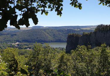 Tocht Stappen Chambon-sur-Lac - LacChambon-DentDuMarais-Murol_T - Photo