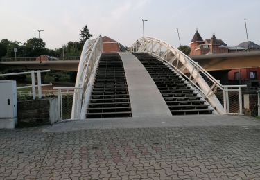 Randonnée Marche Thuin - Balade de Thuin à l'abbaye d'Aulne et retour à Thuin  - Photo