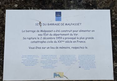 Excursión A pie Fréjus - La rossignole Malpasset  - Photo