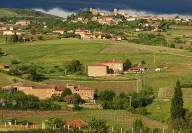 Randonnée Marche Val d'Oingt - Saint-Laurent d'Oingt - Oingt, Plus beau Village de France - Photo