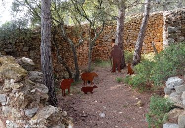 Tocht Stappen Tournissan - 11 les terres rouges 01/10/23 - Photo