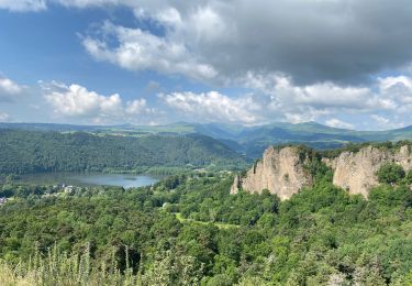 Randonnée Marche Saint-Nectaire - St nectaire à murol par le lac - Photo