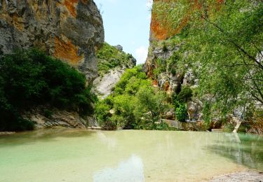 Tour Wandern Alquézar - Rio_Vero_-_Boucle_des_passerelles - Photo