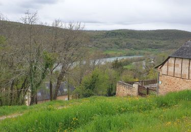 Randonnée V.T.T. Lissac-sur-Couze - lac du causse, Corrèze, circuit no 11 - Photo