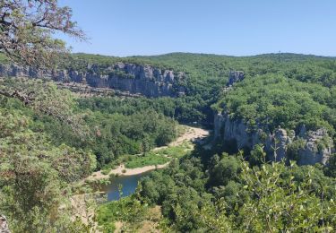 Excursión Senderismo Berrias-et-Casteljau - Bois de Paiolive Gorges de Chassezac - Photo