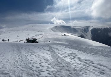 Tour Schneeschuhwandern Roccamorice - Ciaspolatta Maueletta  - Photo