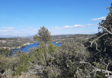 Trail Walking Esparron-de-Verdon - VERDON: SENTIER VERS ESPARRON de Verdon. - Photo
