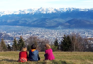 Trail Nordic walking Saint-Nizier-du-Moucherotte - Circuit sur le plateau Charvet en 8 au départ des Guillets - Photo