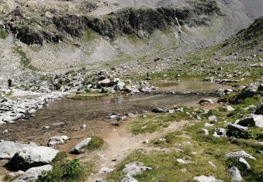 Tour Wandern Vallouise-Pelvoux - acier refuge du glacier blanc - Photo